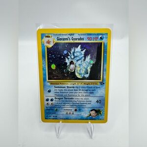 Giovanni's Gyarados 5/132 LP See Pics